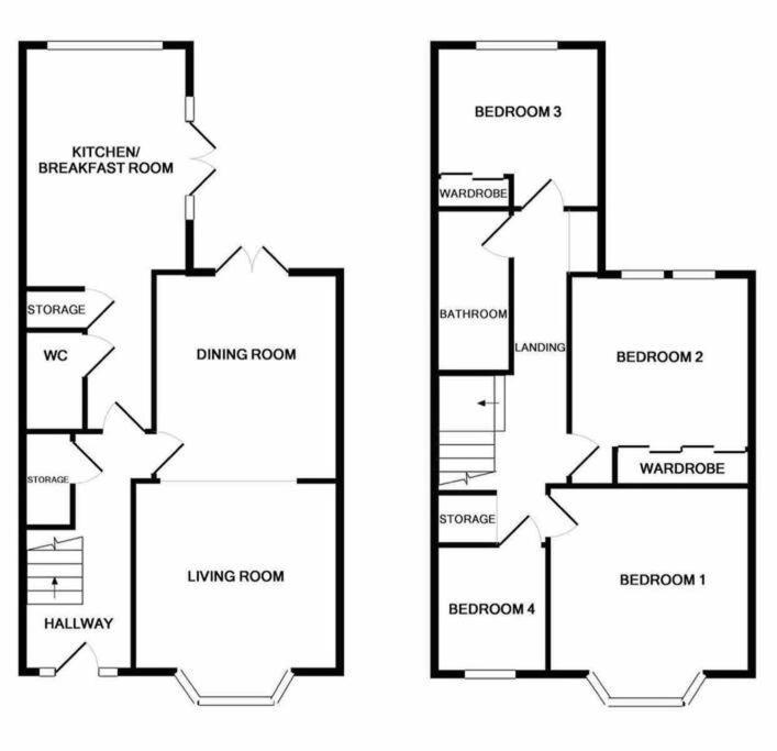 Spacious 4 Bed Rooms, Parking, Garden And Near Parks, Beaches And University Bournemouth Esterno foto
